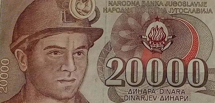 Ko je rudar sa jedne od najpoznatijih novčanica ex-Yu?